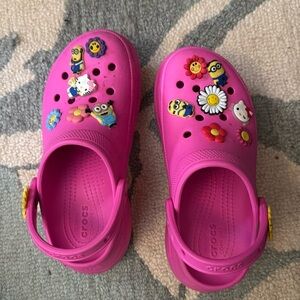Crocs Platform Women Size 8 Pink